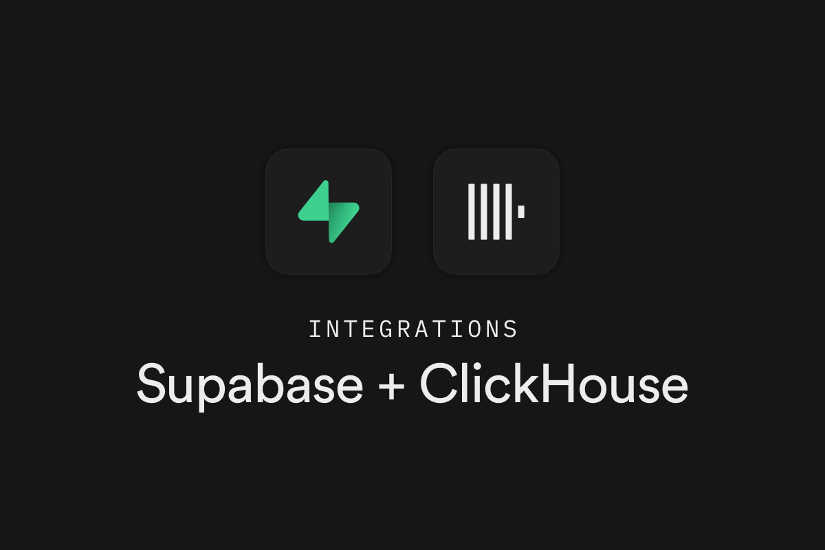 ClickHouse Partnership, improved Postgres Replication, and Disk Management