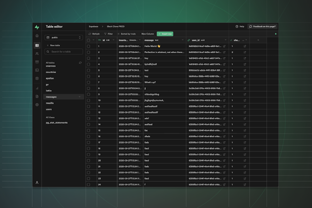 Supabase Dashboard - Create New Project