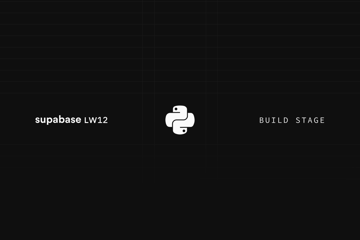 Supabase Python thumbnail