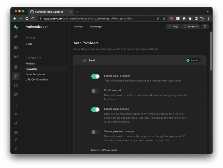 React Native file upload with Supabase Storage