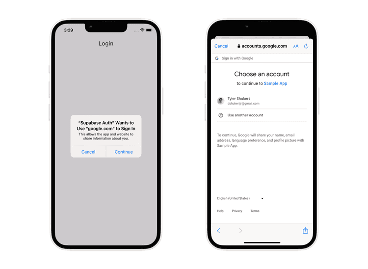 Getting started with Flutter authentication