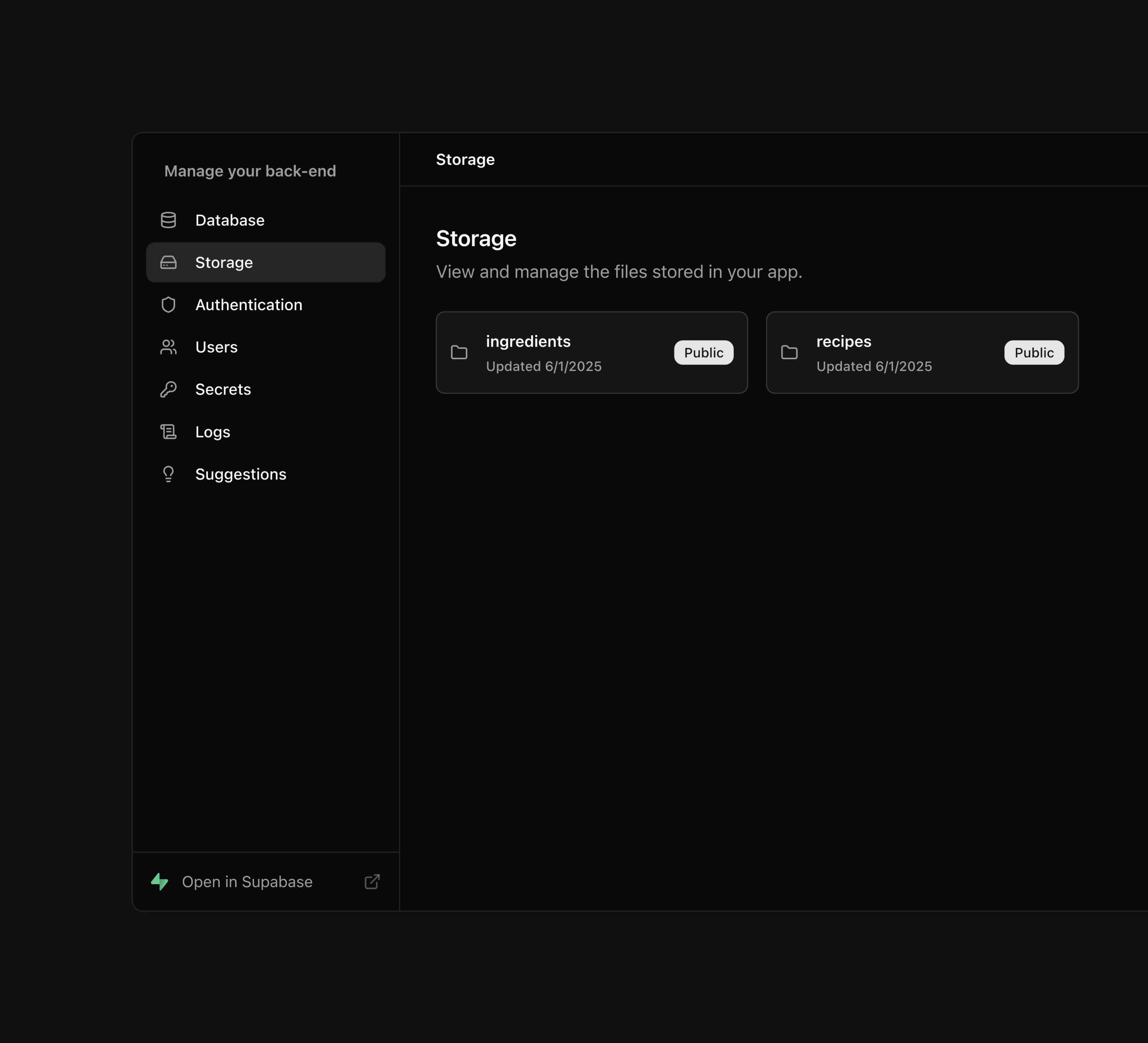 Supabase UI: Platform Kit