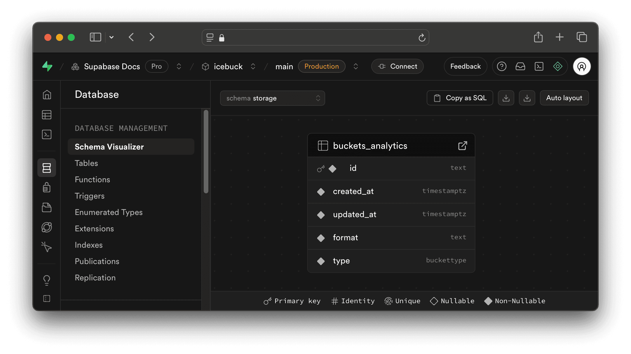 Supabase Analytics Buckets with Iceberg Support