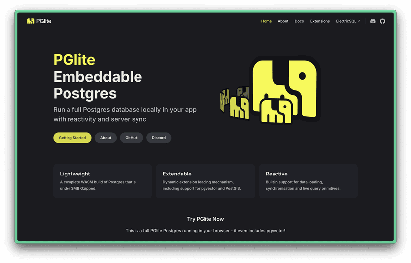 Postgres New In Browser Postgres With An Ai Interface