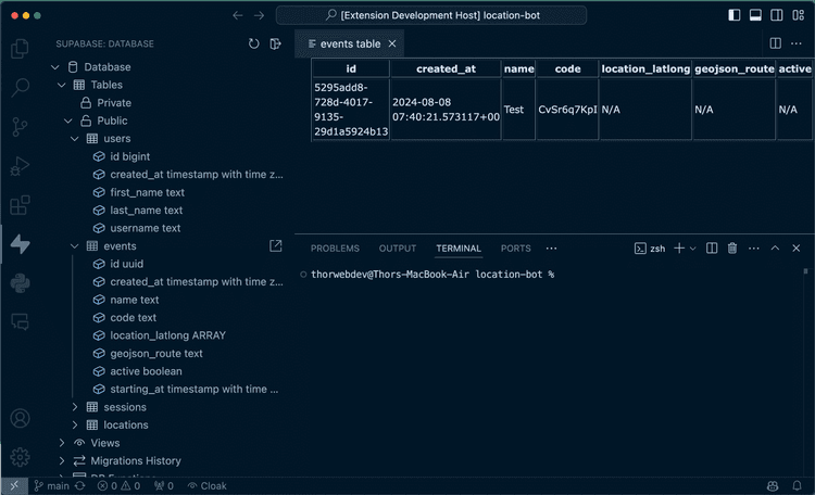 Official Supabase extension for VS Code and GitHub Copilot