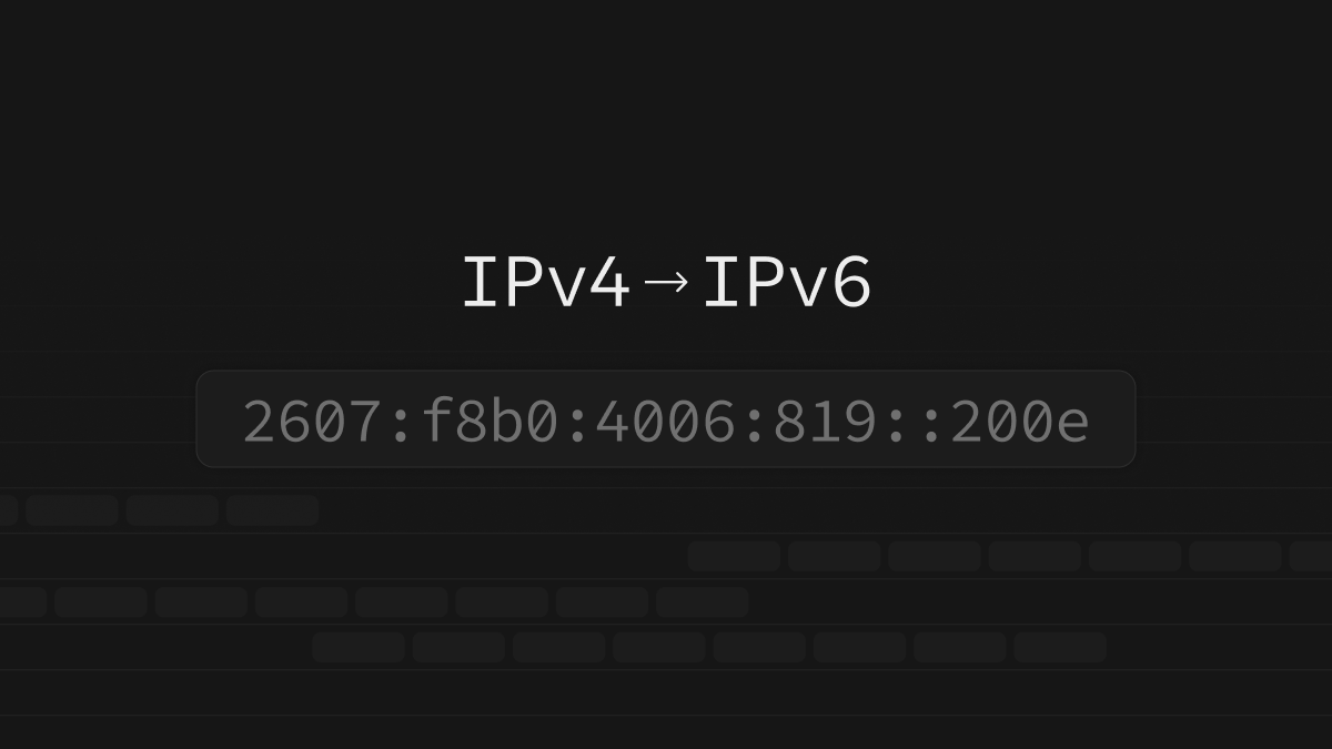Brace yourself, IPv6 is coming