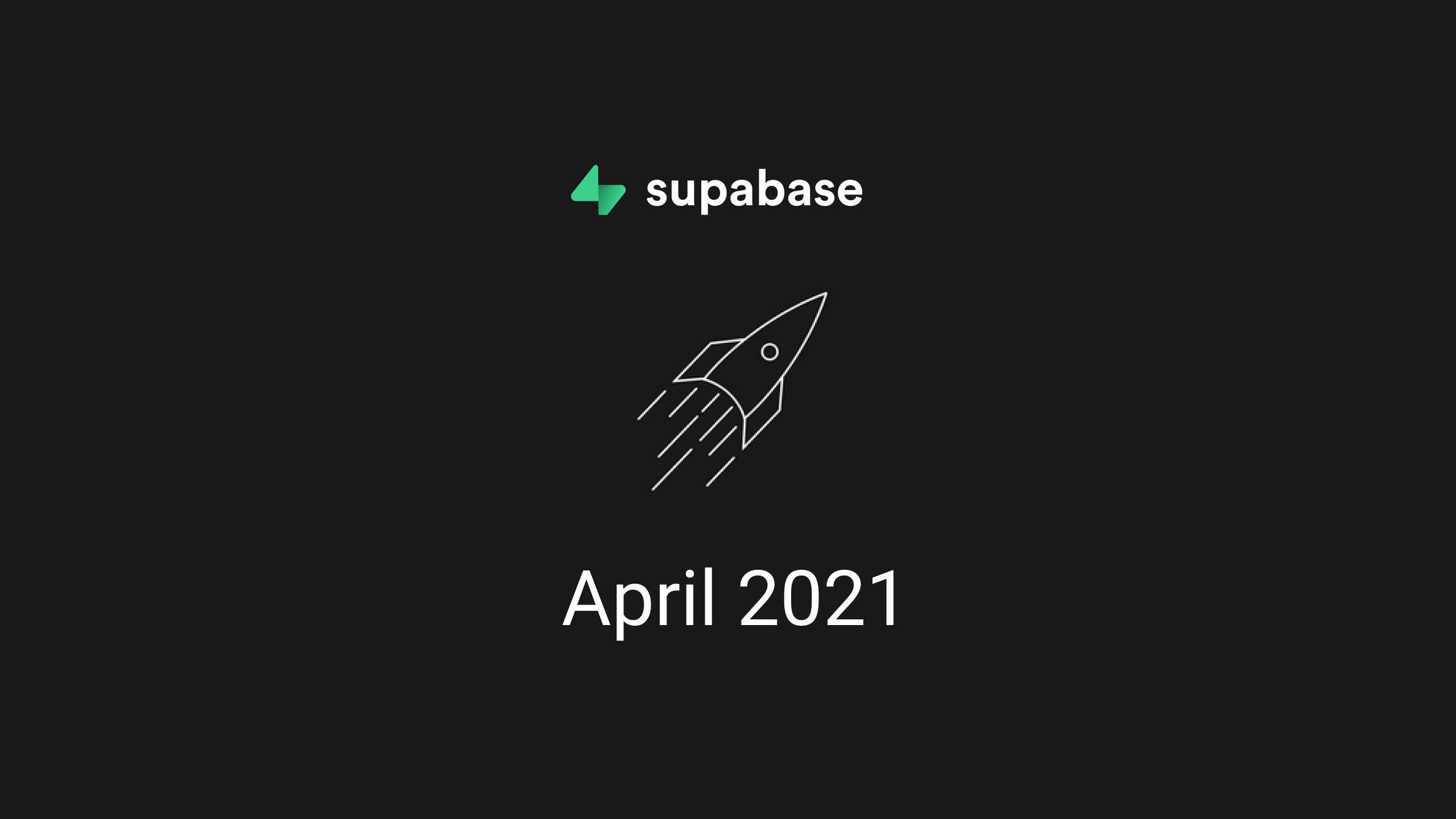 Supabase Beta April 2021 thumbnail