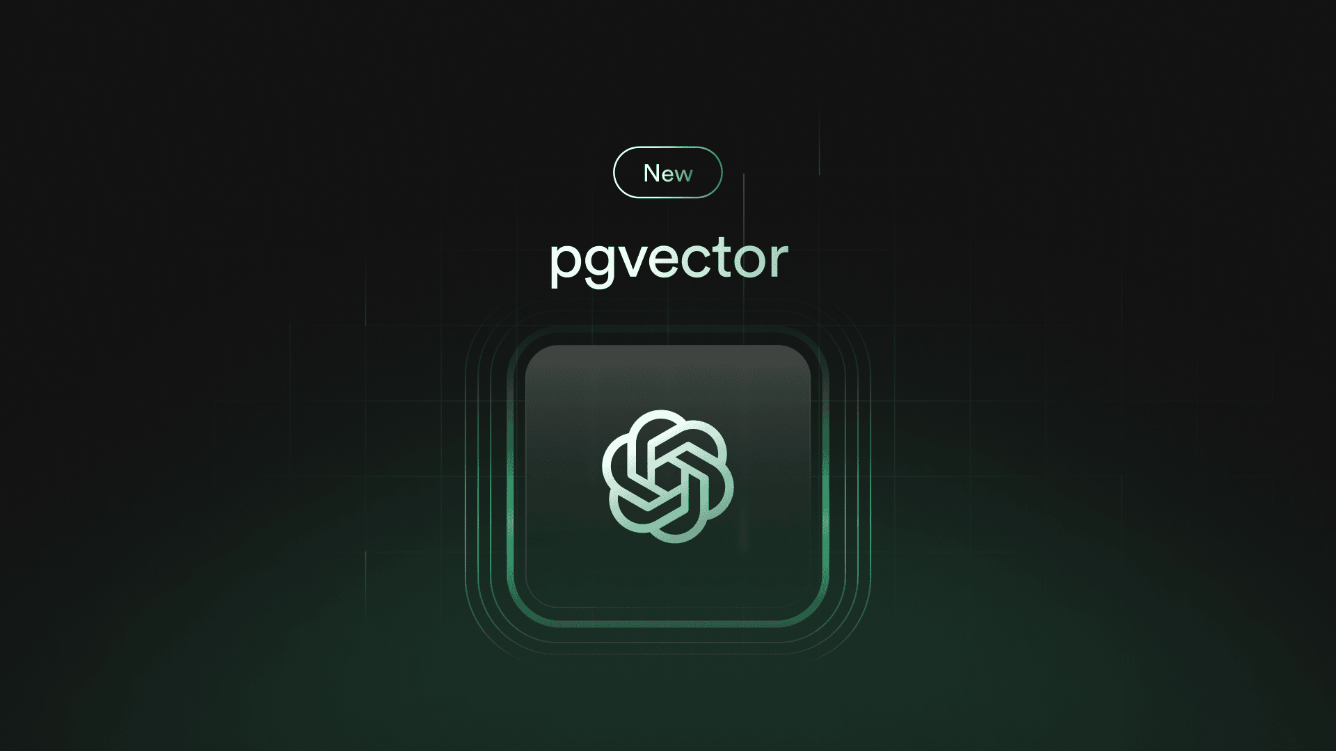 A new PostgreSQL extension is now available in Supabase: pgvector , an ...