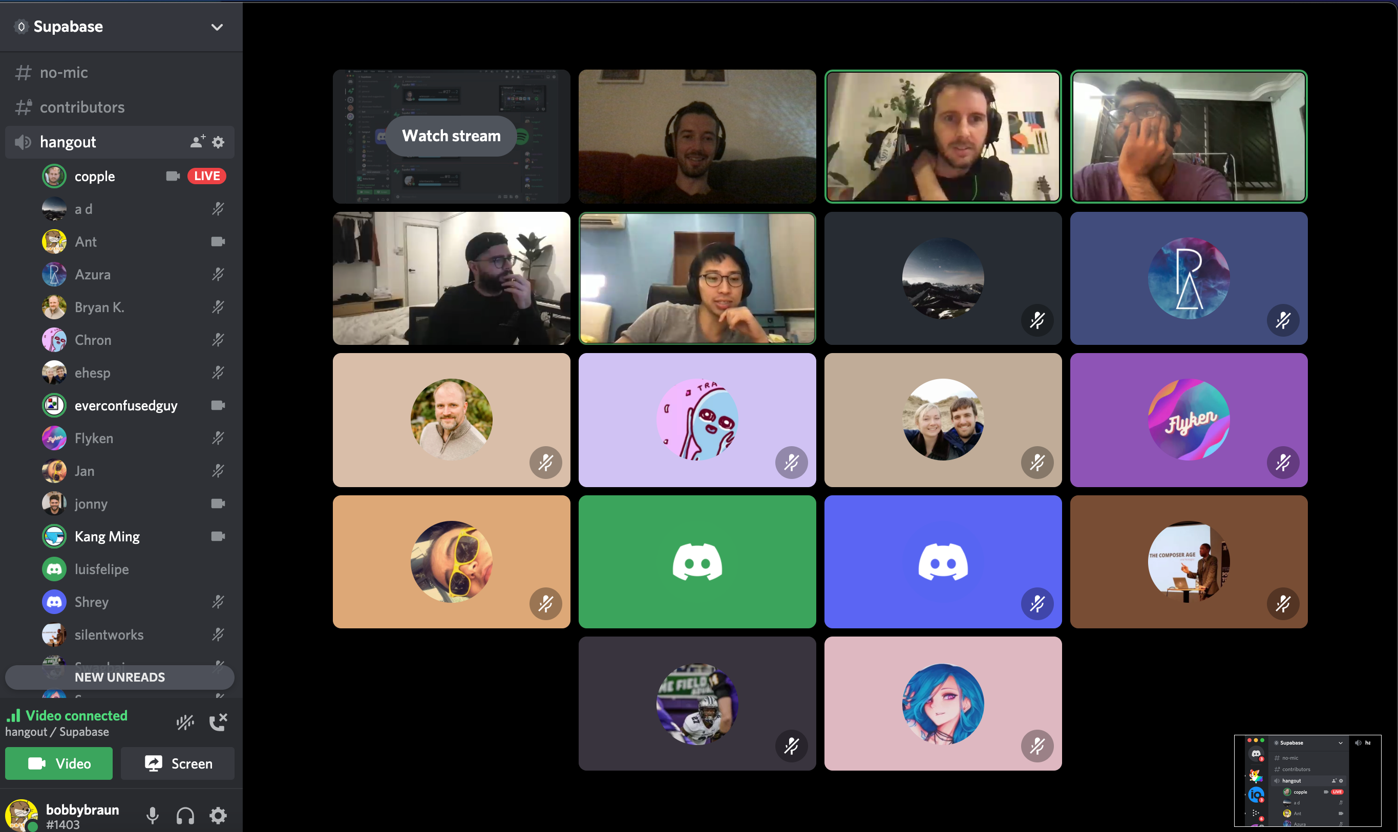 Join Supabase Discord Channel