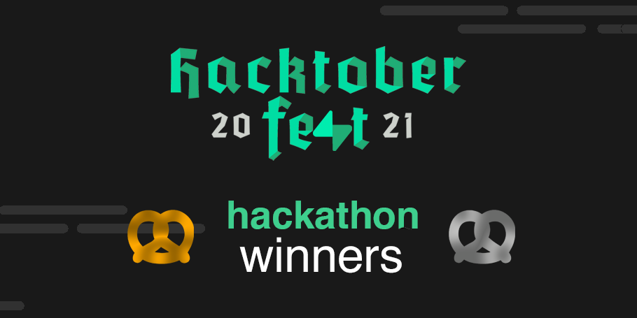 Hacktoberfest Hackathon Winners 2021