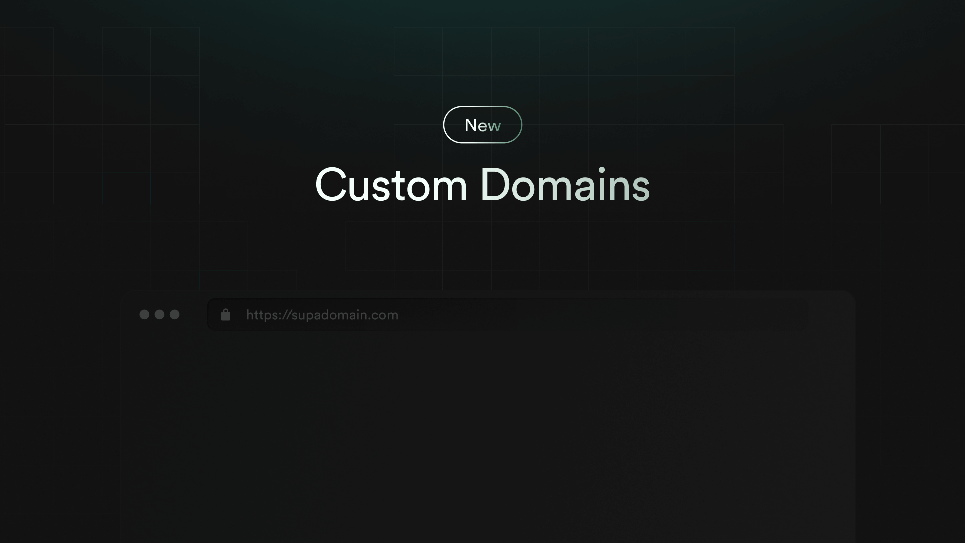 Custom Domain Names