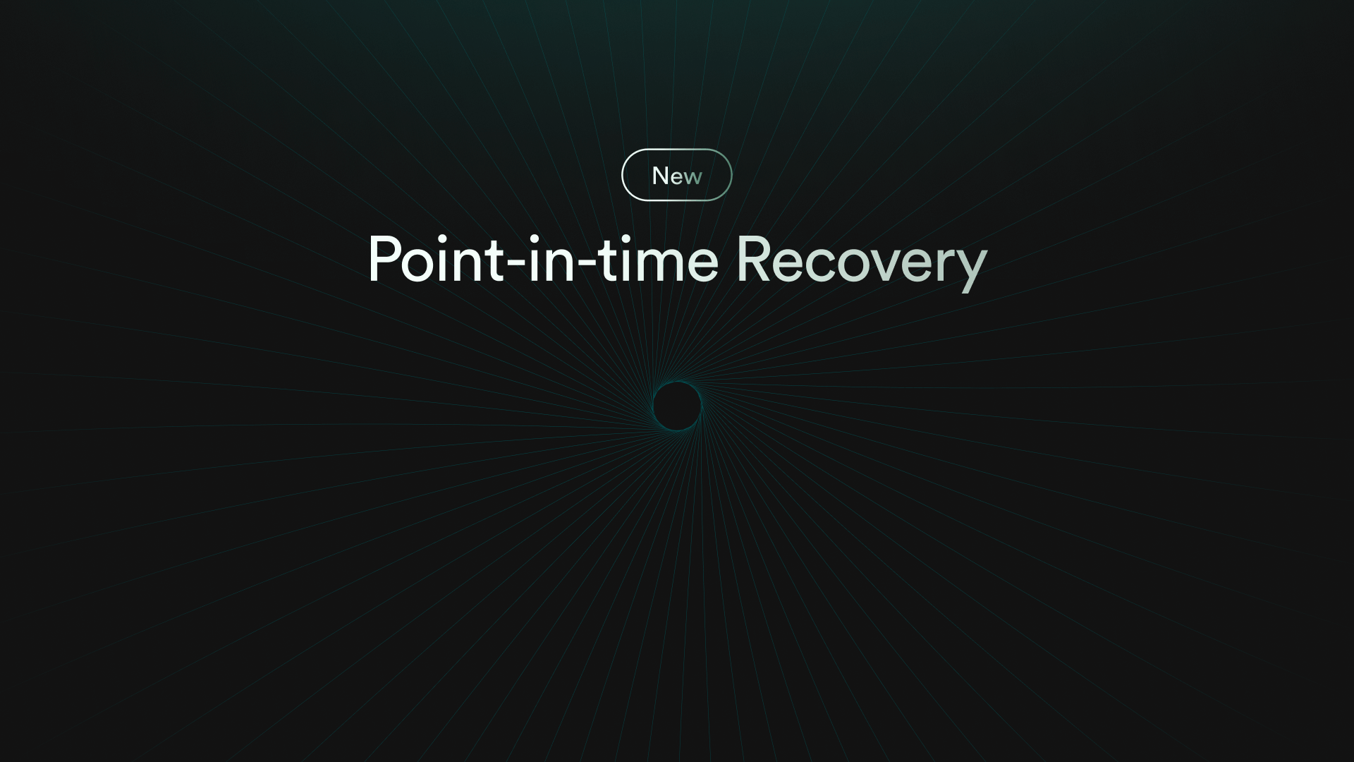 Point in Time Recovery is now available for Pro projects