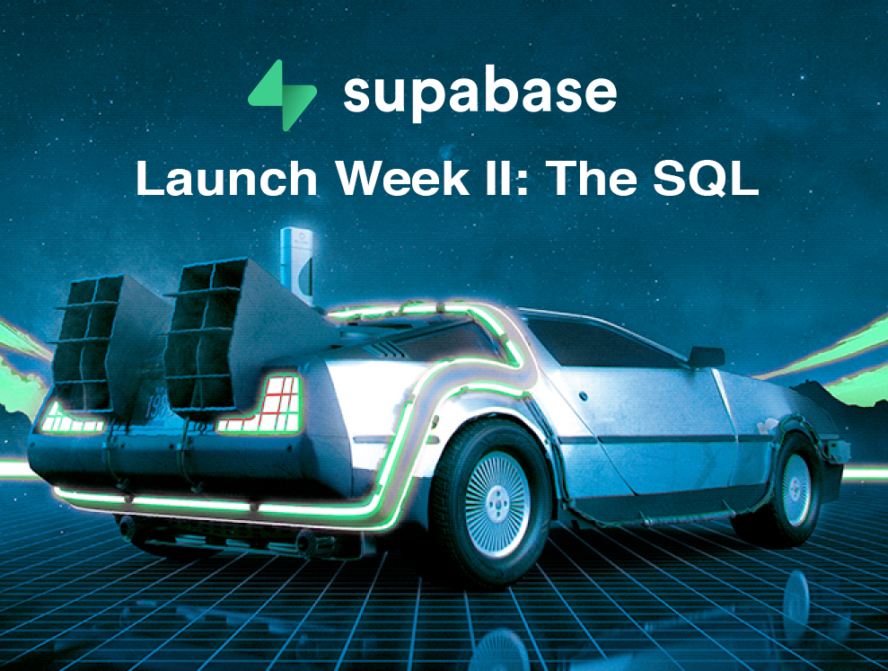 Supabase Launch Week II: The SQL thumbnail