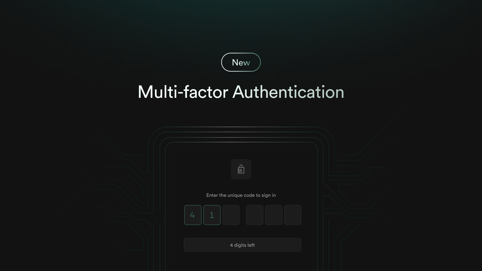 Multi-factor Authentication via Row Level Security Enforcement