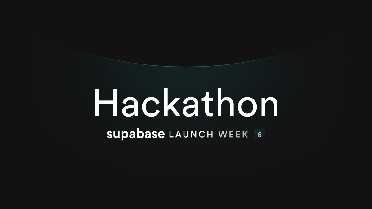 Launch Week 6 Hackathon thumbnail