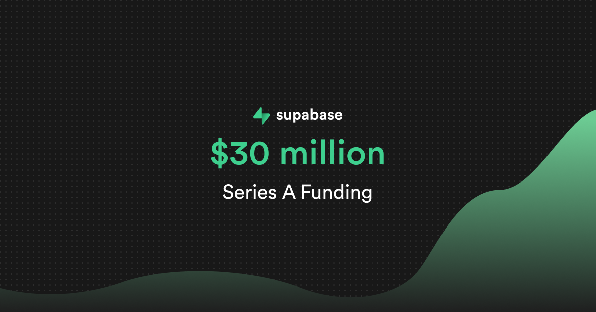 Supabase $30m Series A thumbnail