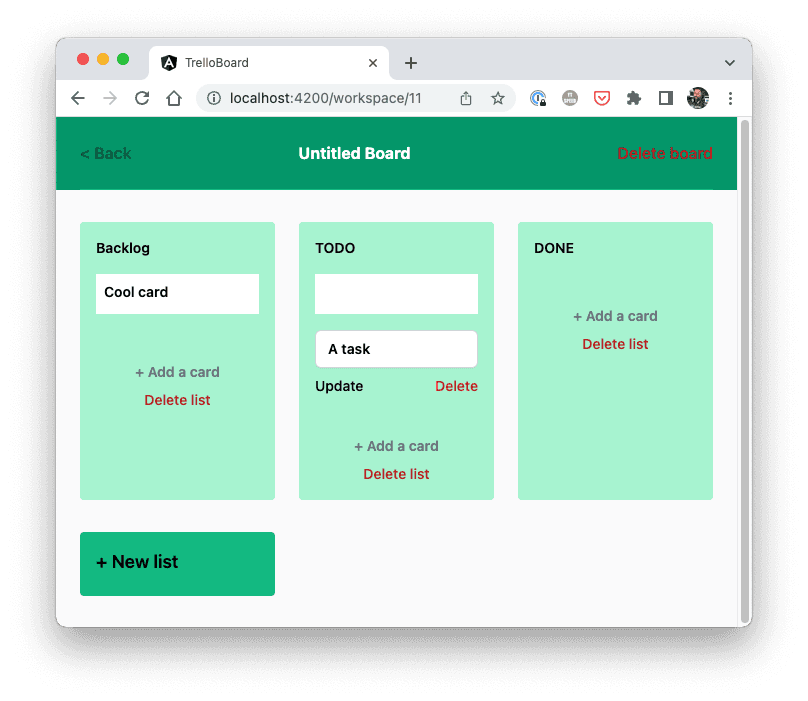 Building a Realtime Trello Board with Supabase and Angular