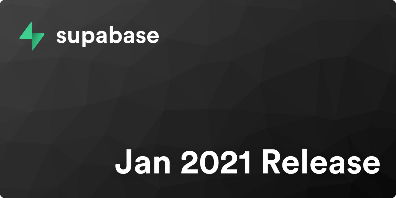 Supabase Beta January 2021