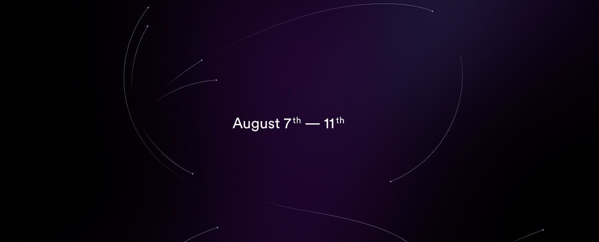 Launch Week 8 is announced - From Monday 07/08 till Friday 11/08