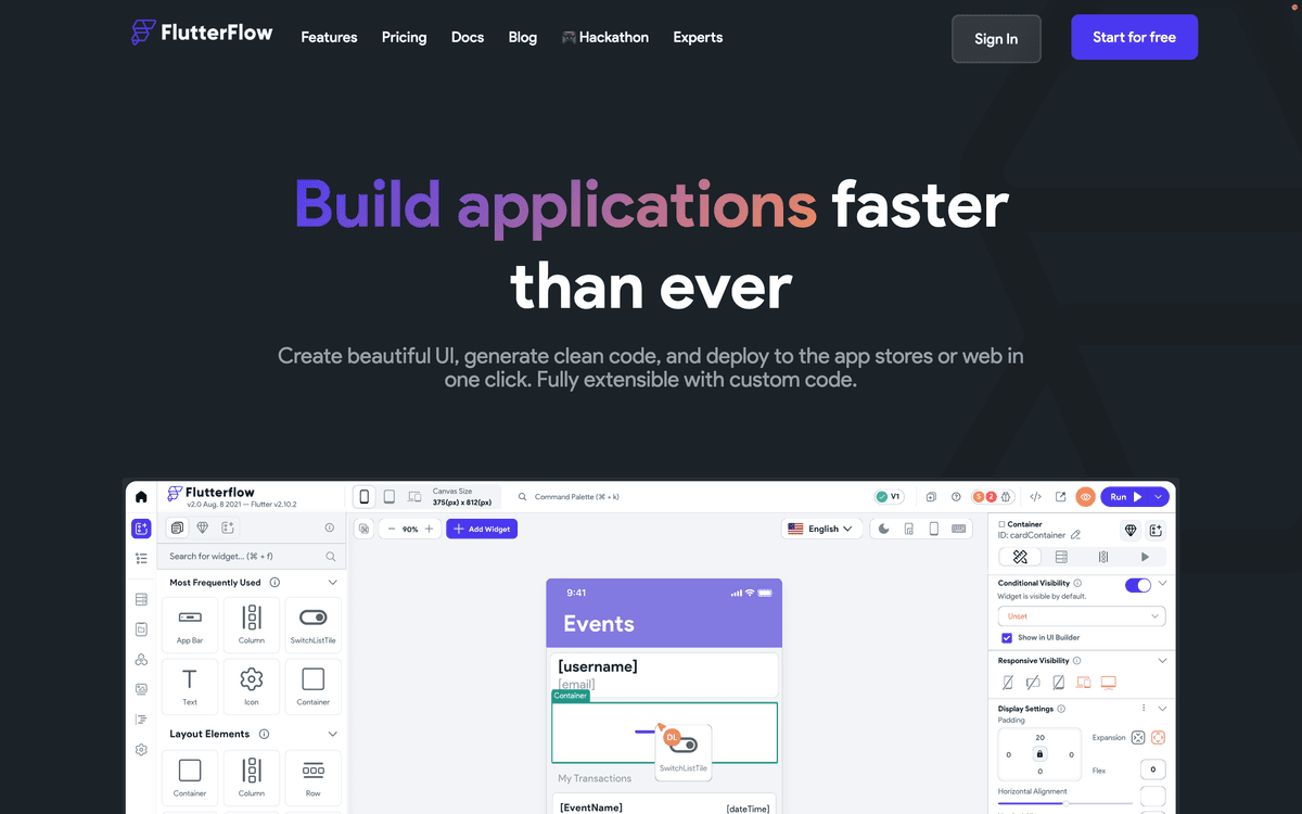 FlutterFlow | Works With Supabase