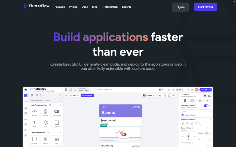 FlutterFlow | Works With Supabase