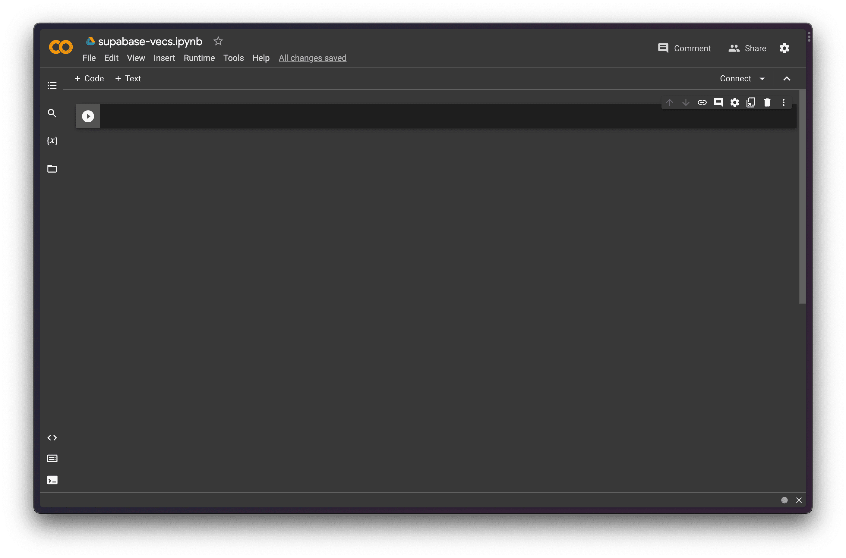 Google Colab Supabase Docs