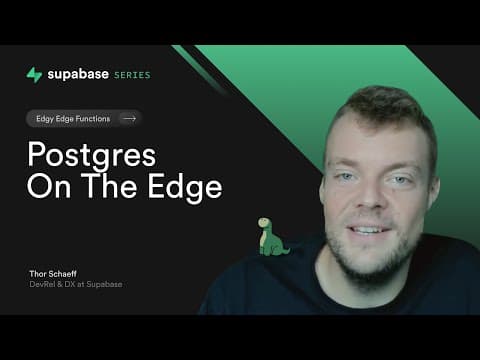 Connecting directly to Postgres | Supabase Docs