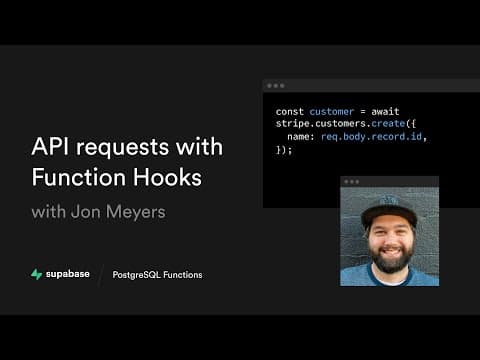 Database Webhooks | Supabase Docs