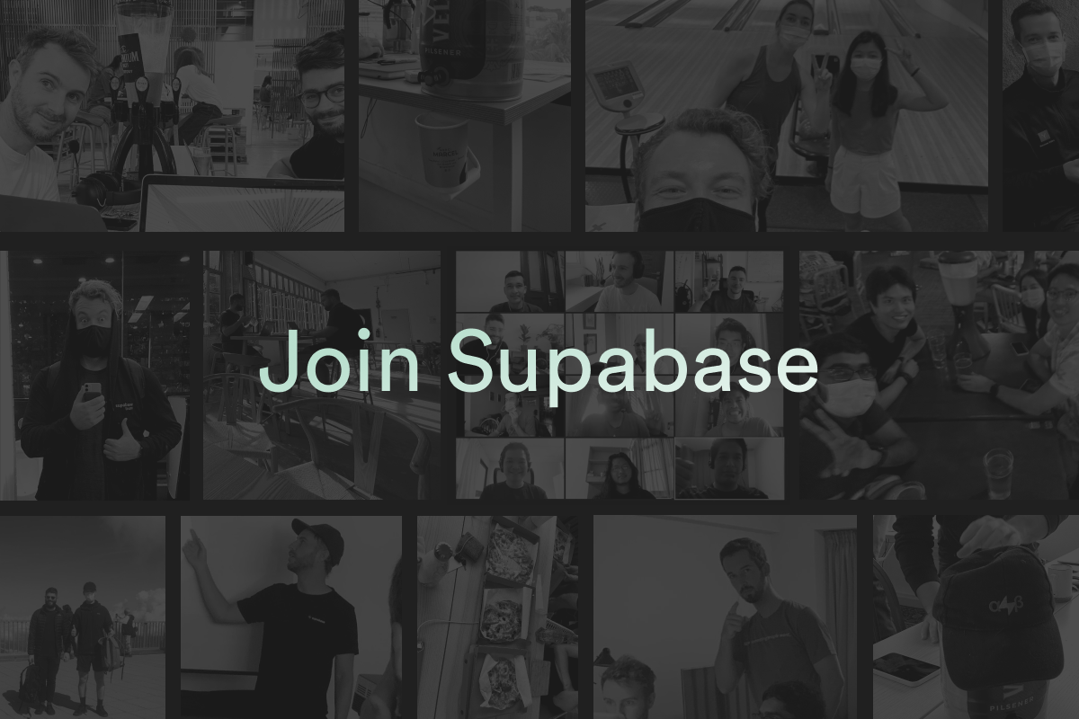 supabase is hiring