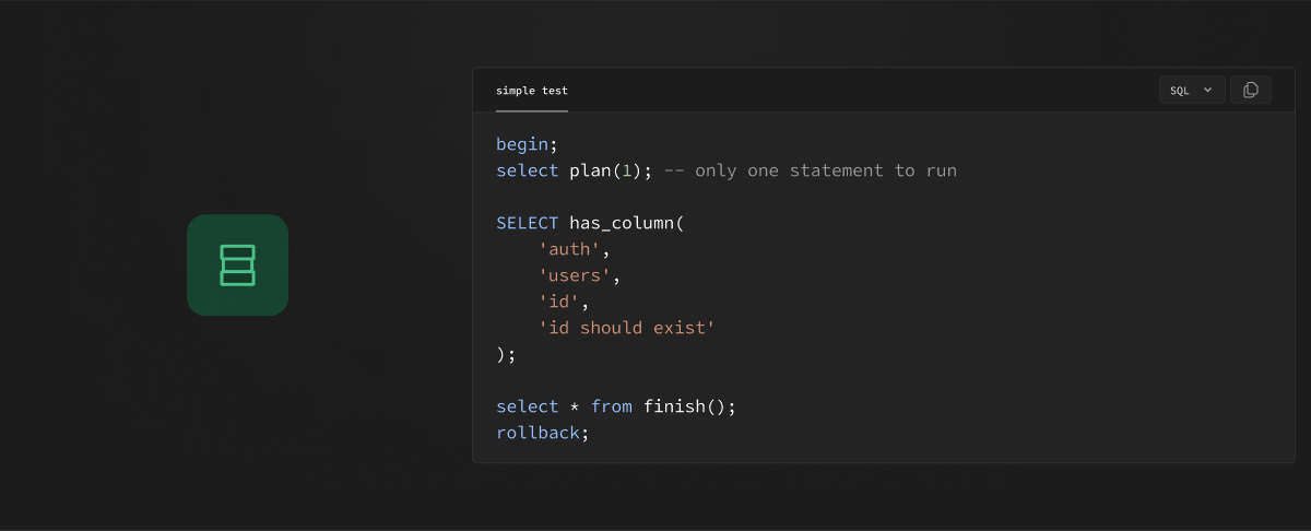 Database Testing with pgTAP