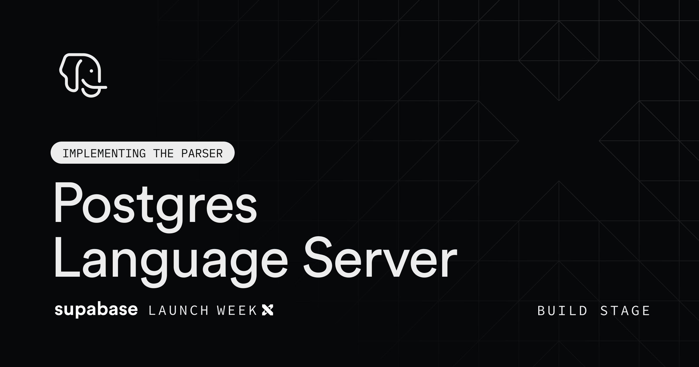 Postgres Language Server: implementing the Parser