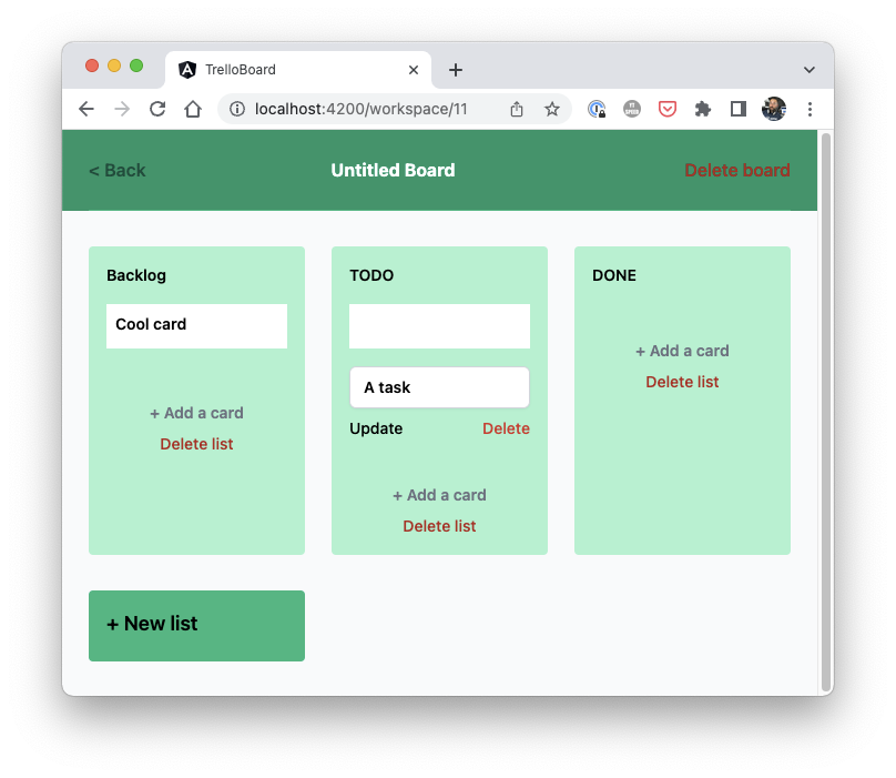 Building a Realtime Trello Board with Supabase and Angular