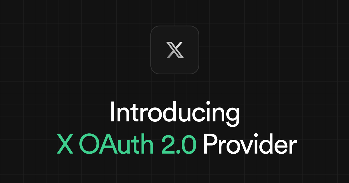 Supabase Auth 现已支持 X / Twitter 的 OAuth 2.0